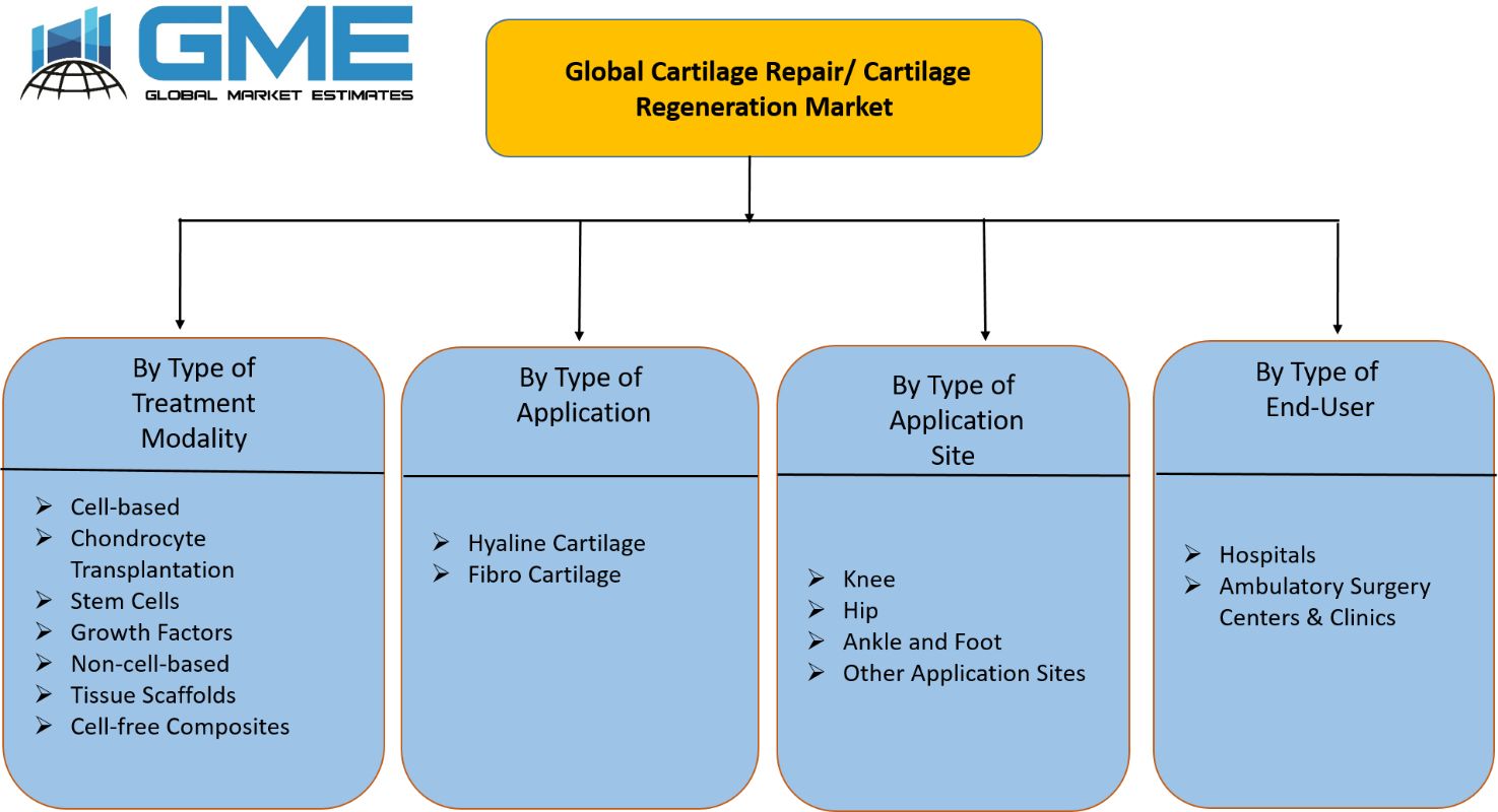 Global Cartilage Repair OR Cartilage Regeneration Market Segmentation